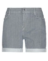 KARL LAGERFELD KARL LAGERFELD WOMAN DENIM SHORTS BLUE SIZE 26 COTTON, ELASTANE,42821401XP 3