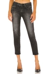 Moussy Vintage Westcliffe High-rise Skinny Jeans In Black