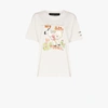 THE MARC JACOBS WHITE X MAGDA ARCHER PRINTED T-SHIRT,C600017613415485407