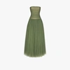 KHAITE X BROWNS 50 FRAN TULLE GOWN,5108101WILLOWGREENTULLE15548307