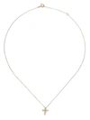 PASCALE MONVOISIN 9KT YELLOW AND ROSE GOLD DIAMOND EMILE NECKLACE