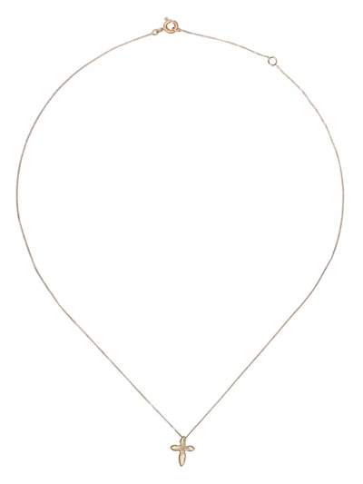 Pascale Monvoisin 9kt Yellow And Rose Gold Diamond Emile Necklace