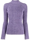 AERON MOCK NECK KNIT JUMPER