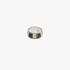 GUCCI STERLING SILVER GG MARMONT RING,627729J840016058144