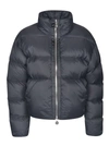 IENKI IENKI HIGH-NECK ZIP PADDED JACKET,11614106