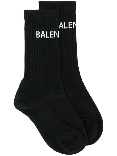 Balenciaga Socks In Black White