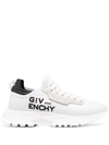 GIVENCHY LOGO-EMBROIDERED LOW-TOP SNEAKERS