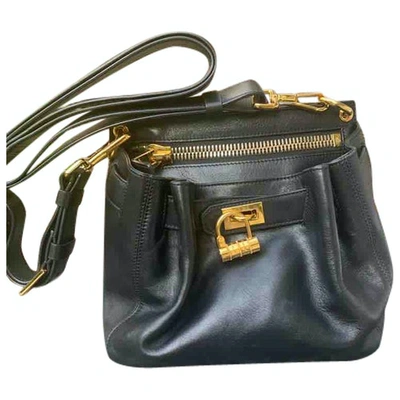 Pre-owned Tom Ford Alix Black Leather Handbag
