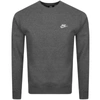 NIKE NIKE CREW NECK CLUB SWEATSHIRT GREY