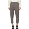 DEVEAUX DEVEAUX NEW YORK SSENSE 独家发售灰褐色 WYATT 长裤