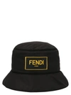 FENDI FENDI LOGO BUCKET HAT