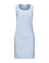 Patrizia Pepe Short Dresses In Sky Blue
