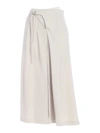 Y-3 CLASSIC TAILORED TRACK SKIRT IN ECRU COLOR
