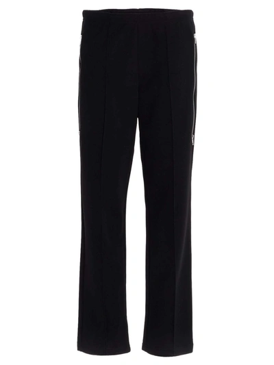 Maison Margiela Two Ply Wool Poplin Track Suit Pants In Black