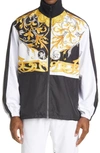 VERSACE BAROCCO ACANTHUS PRINT TRACK JACKET,A87348A235725