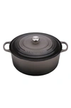 LE CREUSET SIGNATURE 13 1/4-QUART OVAL ENAMEL CAST IRON FRENCH/DUTCH OVEN,LS2501-346MSS