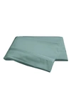 Matouk Nocturne 600 Thread Count Flat Sheet In Aquamarine