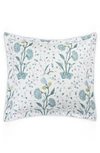 Matouk Khilana Floral Euro Sham In Blue