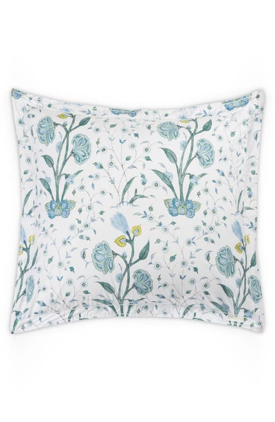 Matouk Khilana Floral Euro Sham In Blue