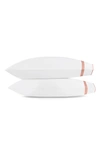 Matouk Louise Set Of 2 Pillowcases In Shell