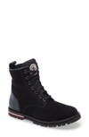 MONCLER MALIK FAUX SHEARLING LINED BOOT,F29544F7002002SM2
