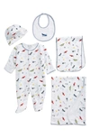 Kissy Kissy Aviators Take Me Home 5-piece Set In Assorted