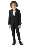 Opposuits Big Boys 3-piece Jet Set Solid Tuxedo Set In Black