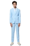 OPPOSUITS KIDS' COOL BLUE TWO-PIECE SUIT WITH TIE,OSTB-1001