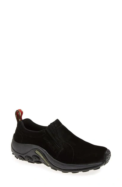 Merrell Wide Width Jungle Moc Sneaker In Black