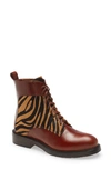 JEFFREY CAMPBELL FISCHER LACE-UP LEATHER BOOT,FISCHER