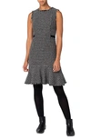 AKRIS PUNTO METALLIC TWEED SHEATH DRESS,943400098568