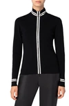 AKRIS PUNTO MILANO KNIT CARDIGAN,902300126001