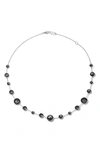 Ippolita Sterling Silver Lollipop Lollitini Hematite Station Necklace, 18
