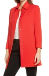 ANNE KLEIN TRAPEZE TWILL JACKET,10779360