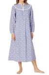 Lanz Of Salzburg Ballet Nightgown In Bluemulti