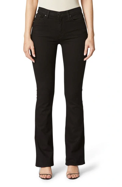 Hudson Women's Barbara High-waist Bootcut Jeans In Washed Black