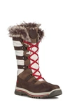 Santana Canada Marlyna Waterproof Winter Boot In Chestnut / Ice