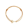 ALIITA MARTINI ESMERALDA BROWN CORD BRACELET,3938450