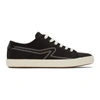 RAG & BONE BLACK CANVAS COURT SNEAKERS