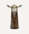 Quail Large Goat Vase In Assorted