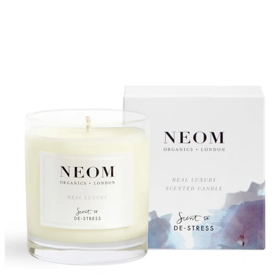 NEOM NEOM REAL LUXURY DE-STRESS SCENTED 1 WICK CANDLE,1101168