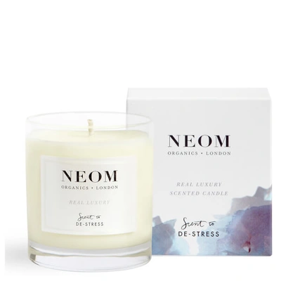 NEOM NEOM WELLBEING REAL LUXURY DE-STRESS SCENTED 1 WICK CANDLE,1101168