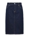 Ralph Lauren High-rise Denim Skirt In Blue