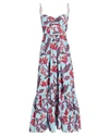 A.l.c Emilia Floral Cotton Blend Sundress In Multi