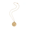 JANE WIN LUCKY COIN PENDANT NECKLACE