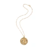 JANE WIN FREE COIN PENDANT NECKLACE