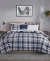 Madison Park Essentials Patrick Reversible 8-pc. Comforter Set, California King In Navy