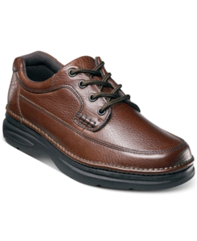 Nunn Bush Men's Cameron Oxfords Men's Shoes In Brown Tumble