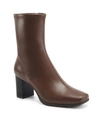 Aerosoles Miley Womens Padded Insole Mid-calf Boots In Brown