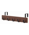 Yamazaki Home Ply Over-the-door Hook 5 Hooks In Brown